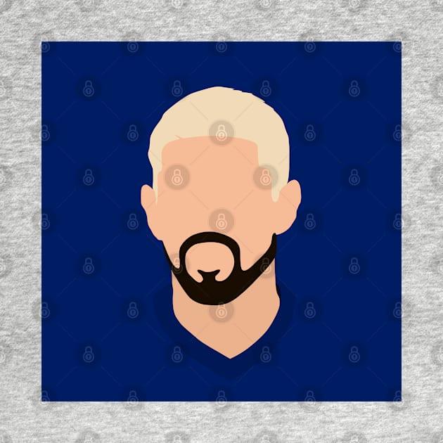 Jorginho Minimalistic Face Art by GotchaFace